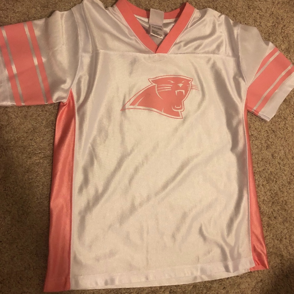 NFL Carolina Panthers Pink Jersey